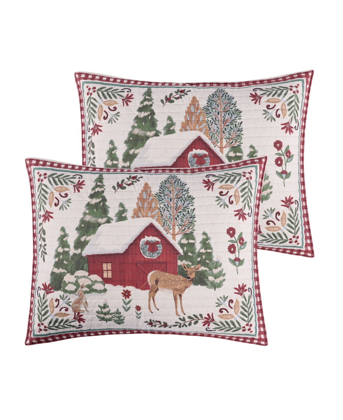 Levtex Home Winter Wonder 2-Piece Sham Set, Standard