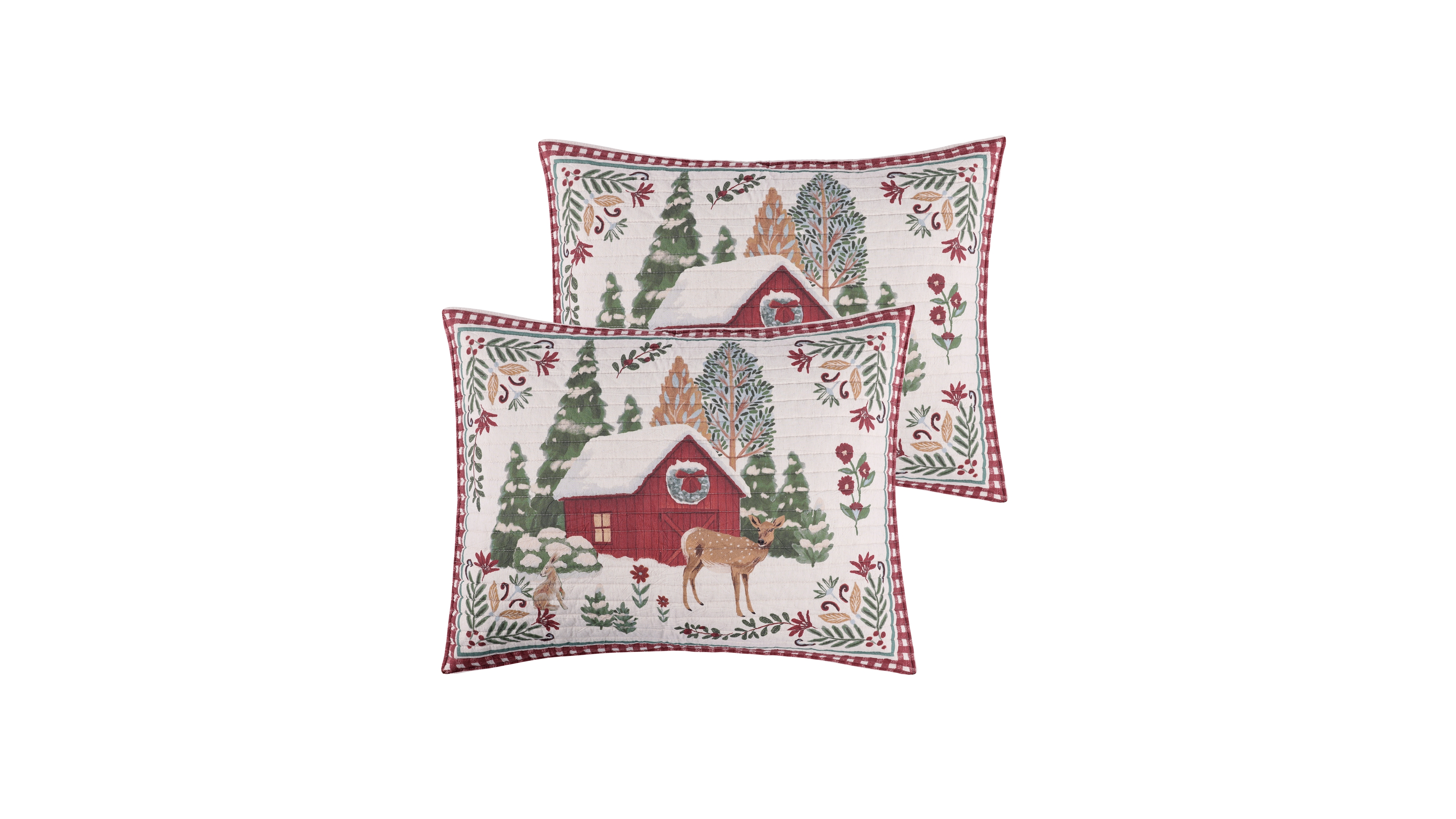Levtex Home Winter Wonder 2-Piece Sham Set, Standard