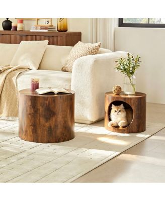 at Nest Round Coffee Table Set of 2