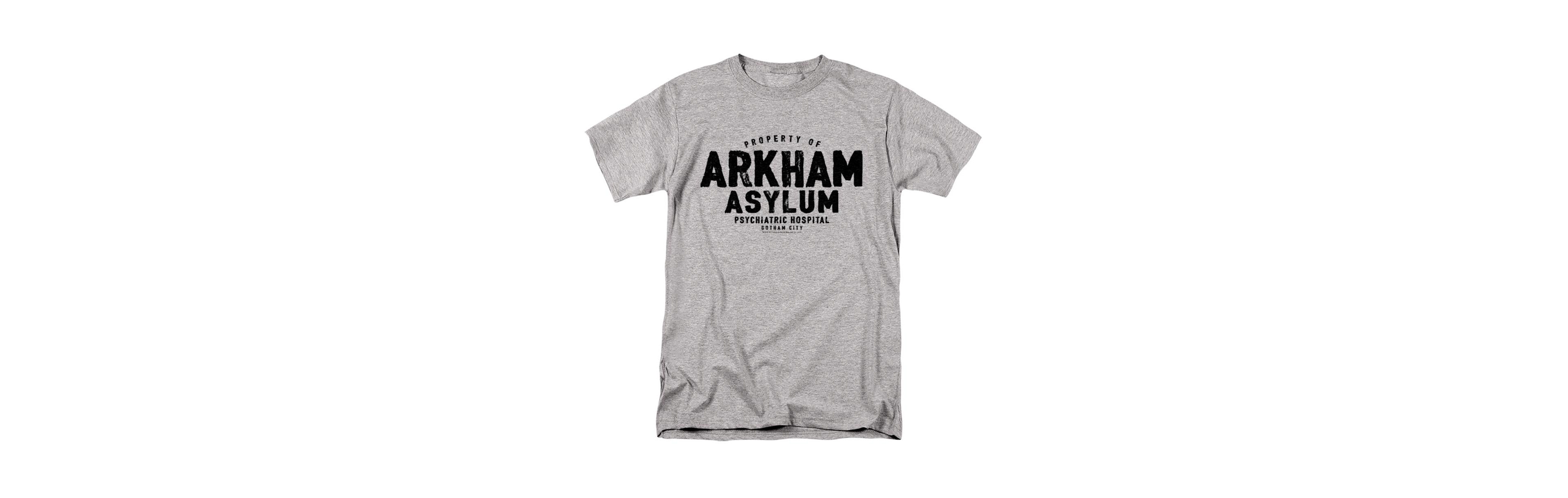 Batman Men's Arkham Asylum Graphic T-Shirt