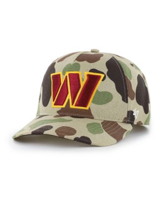 Men's Camo Washington Commanders Duck Camo Relaxed Hitch Hat