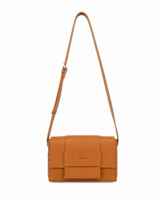 Iris Leather Adjustable Crossbody Handbag