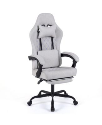 Video Game Chair Featuring a Wide Reclining Backrest
