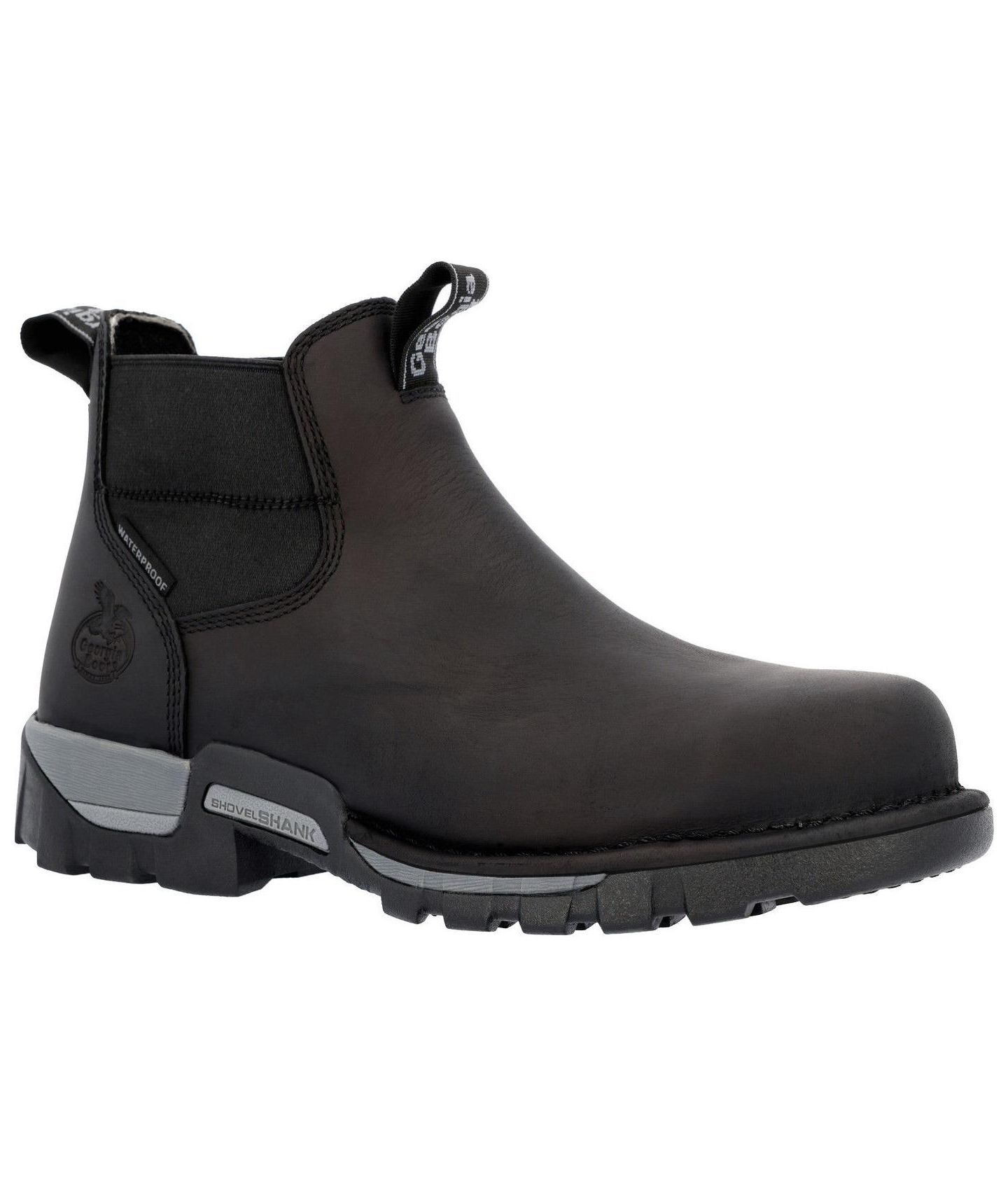 Мужские ботинки GEORGIA BOOT Eagle One Steel Toe Waterproof Chelsea Boot, цвет: Чёрный — фото 9