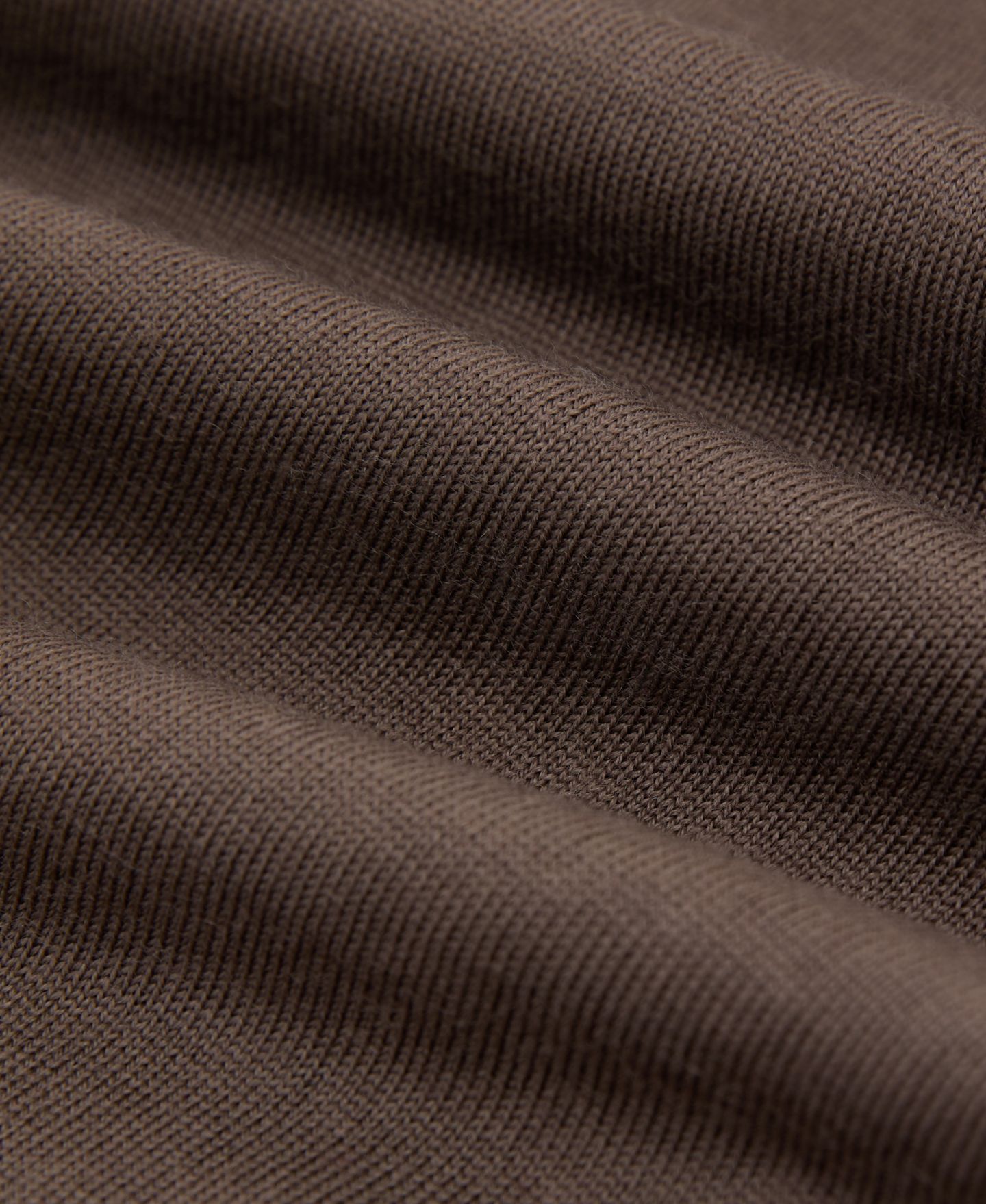 Мужской свитер REISS Slim-Fit Long-Sleeve Merino Roll Neck, цвет: Коричневый — фото 3