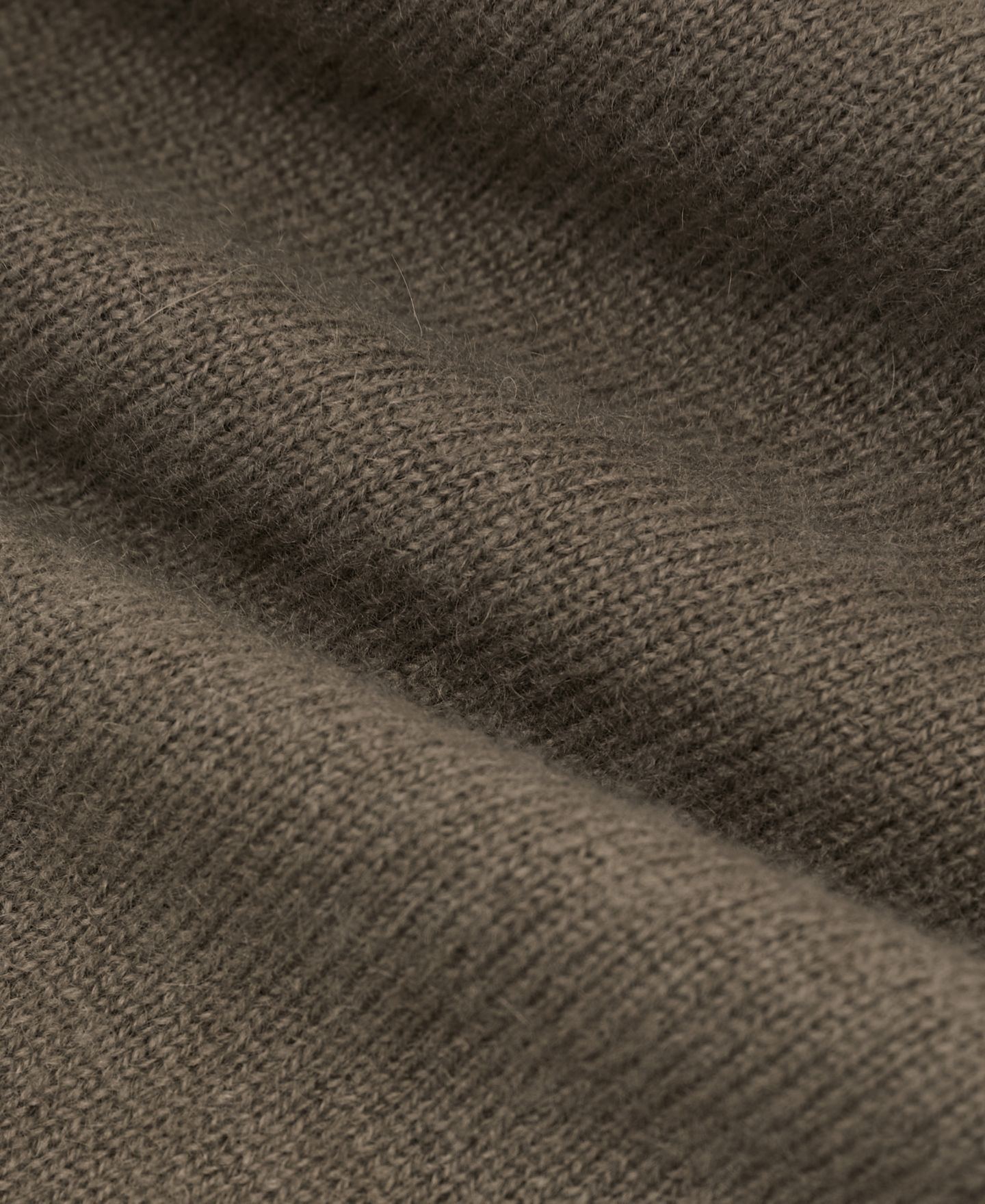 Мужской свитер REISS Cashmere Crewneck Ribbed, цвет: Зелёный — фото 3