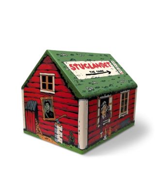 Strategy Family Wooden Stuglandet Cabin Toss Board Game, Ages 8+