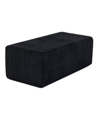 51 Inch Corduroy Ottoman