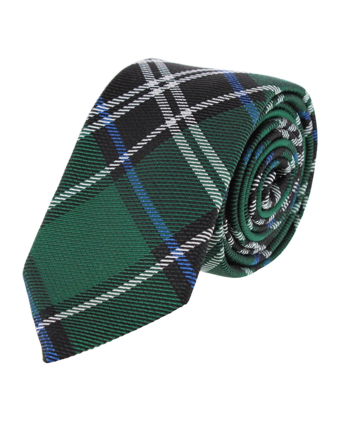 Trafalgar Men's Jarlath Tartan Plaid Wool Blend Necktie