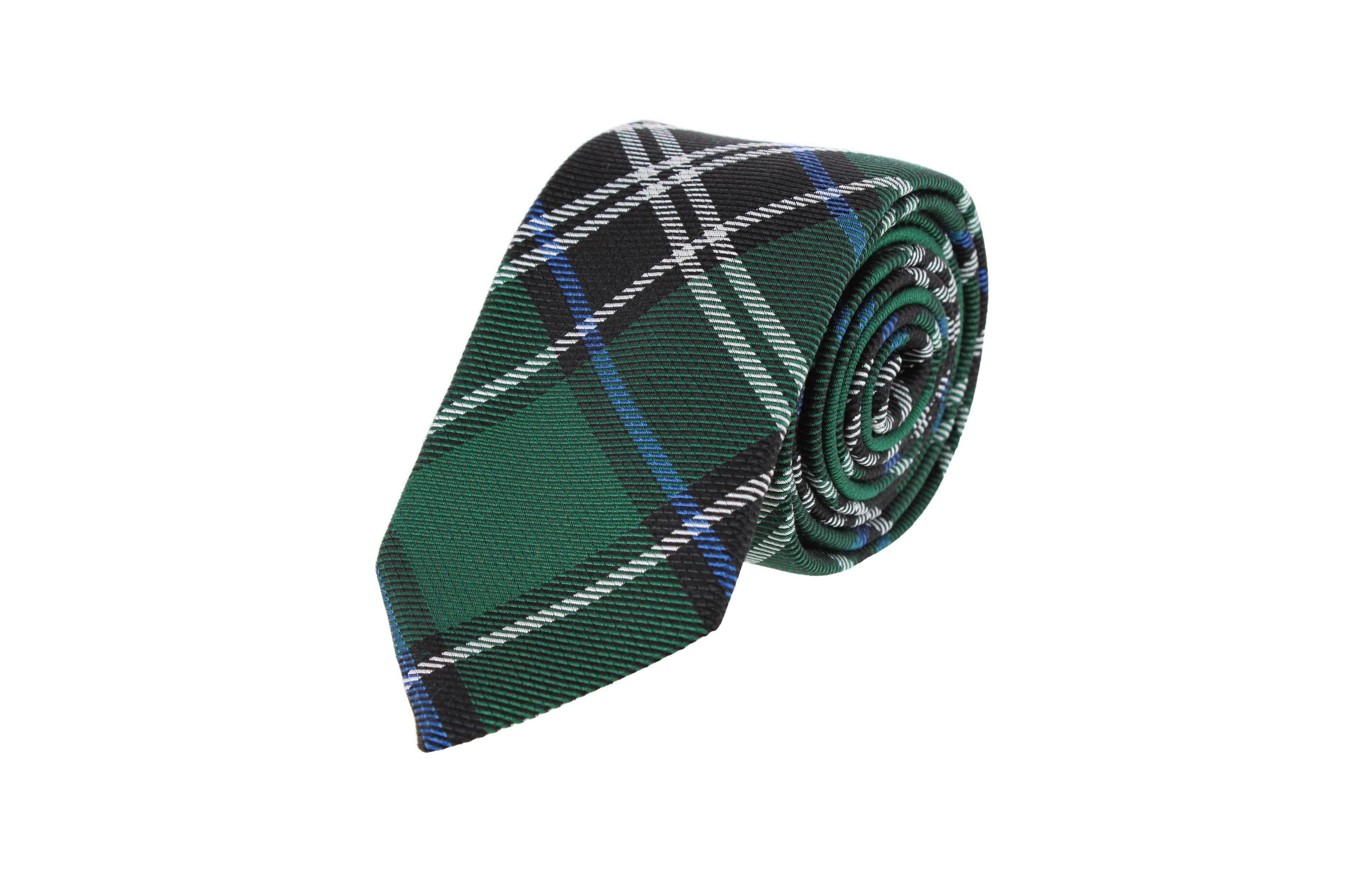 Trafalgar Men's Jarlath Tartan Plaid Wool Blend Necktie