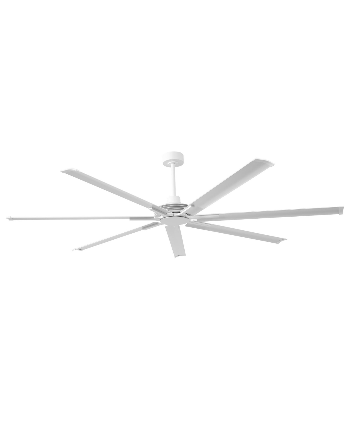 Parrot Uncle 100" Industrial Matte 7 Blades Ceiling Fan with Remote