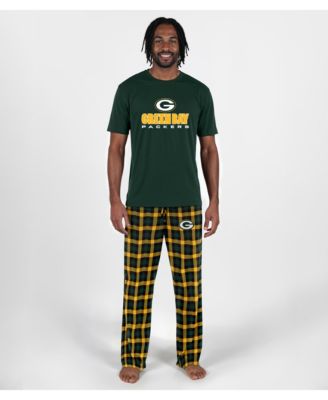 Men's Green Bay Packers Big Tall Highland Sleep Set