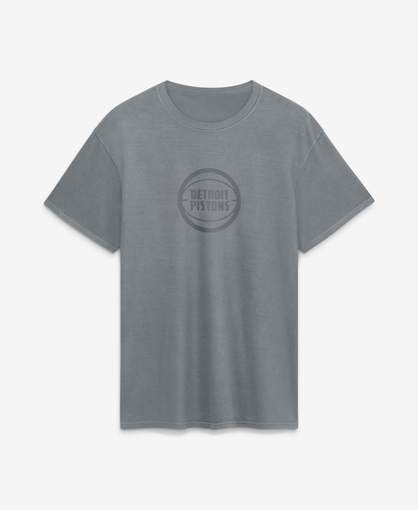 Мужская футболка Fanatics Gray Detroit Pistons Beach Wash — фото 1