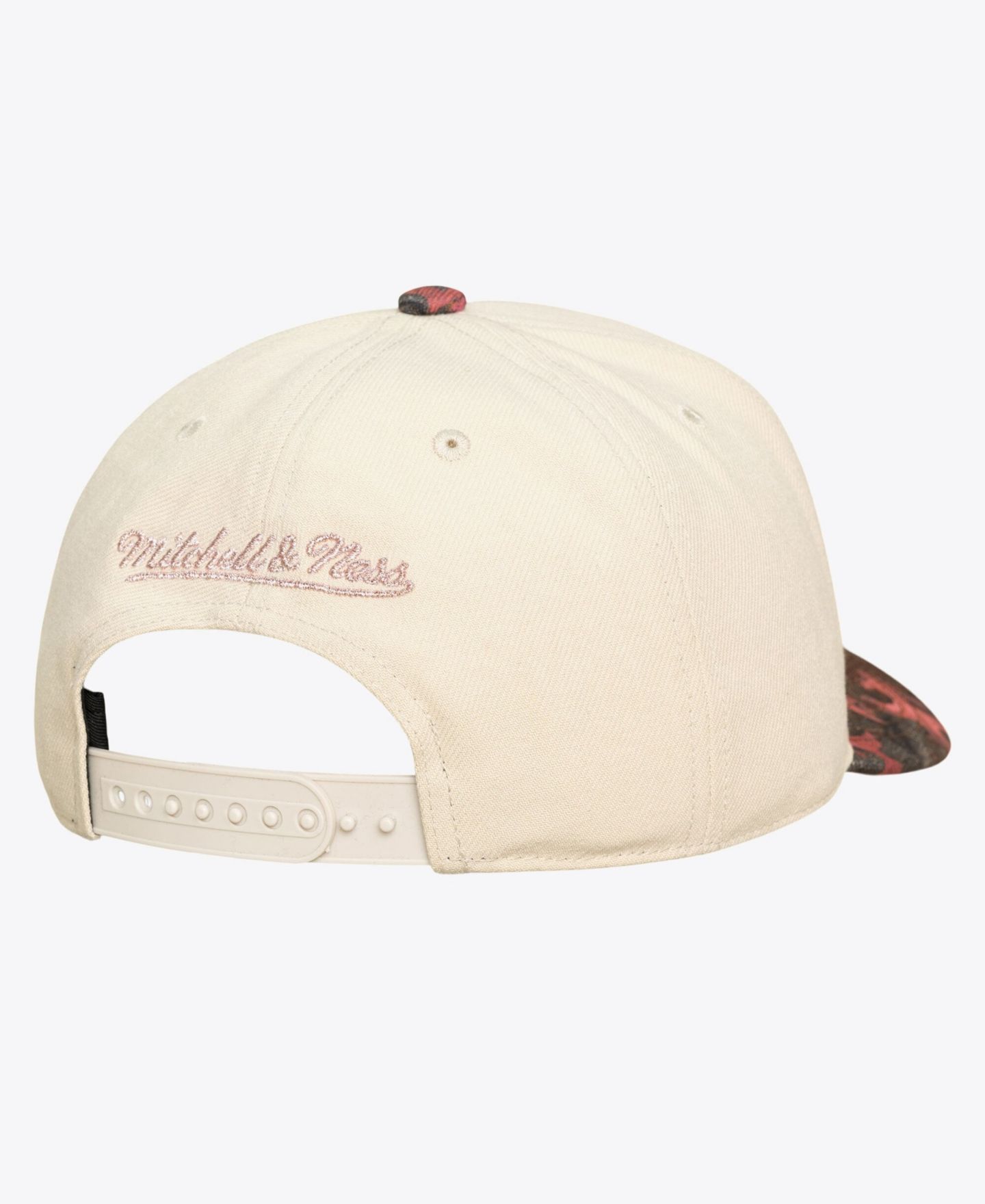 Кепка Mitchell & Ness Cream New York Liberty Pink Pro Snapback Hat — фото 2