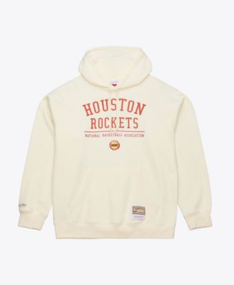 Men's Cream Houston Rockets Walk-Off Fleece Hoodie