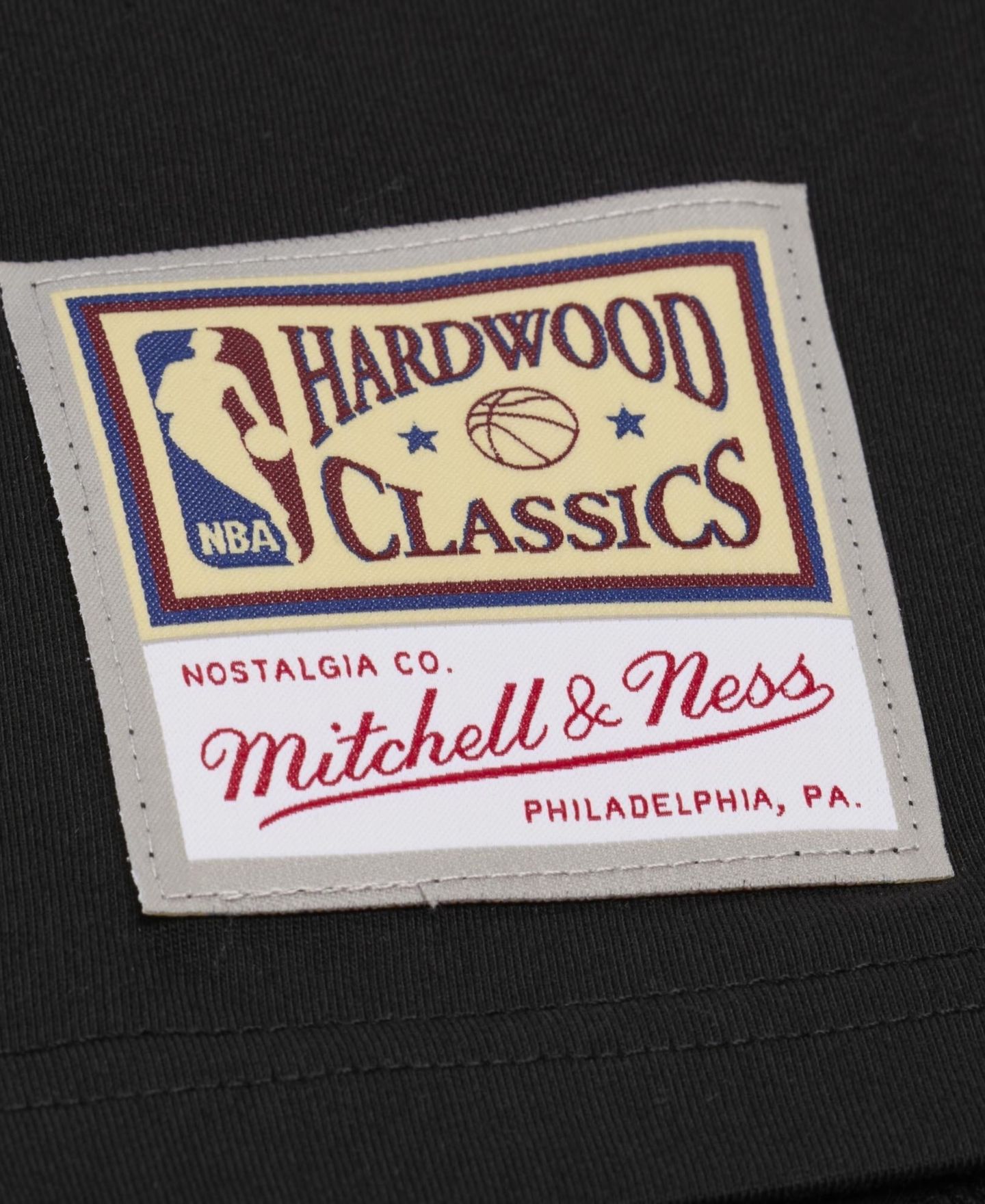 Мужская футболка Mitchell & Ness Bill Russell Black Boston Celtics Hardwood Classics Player — фото 3