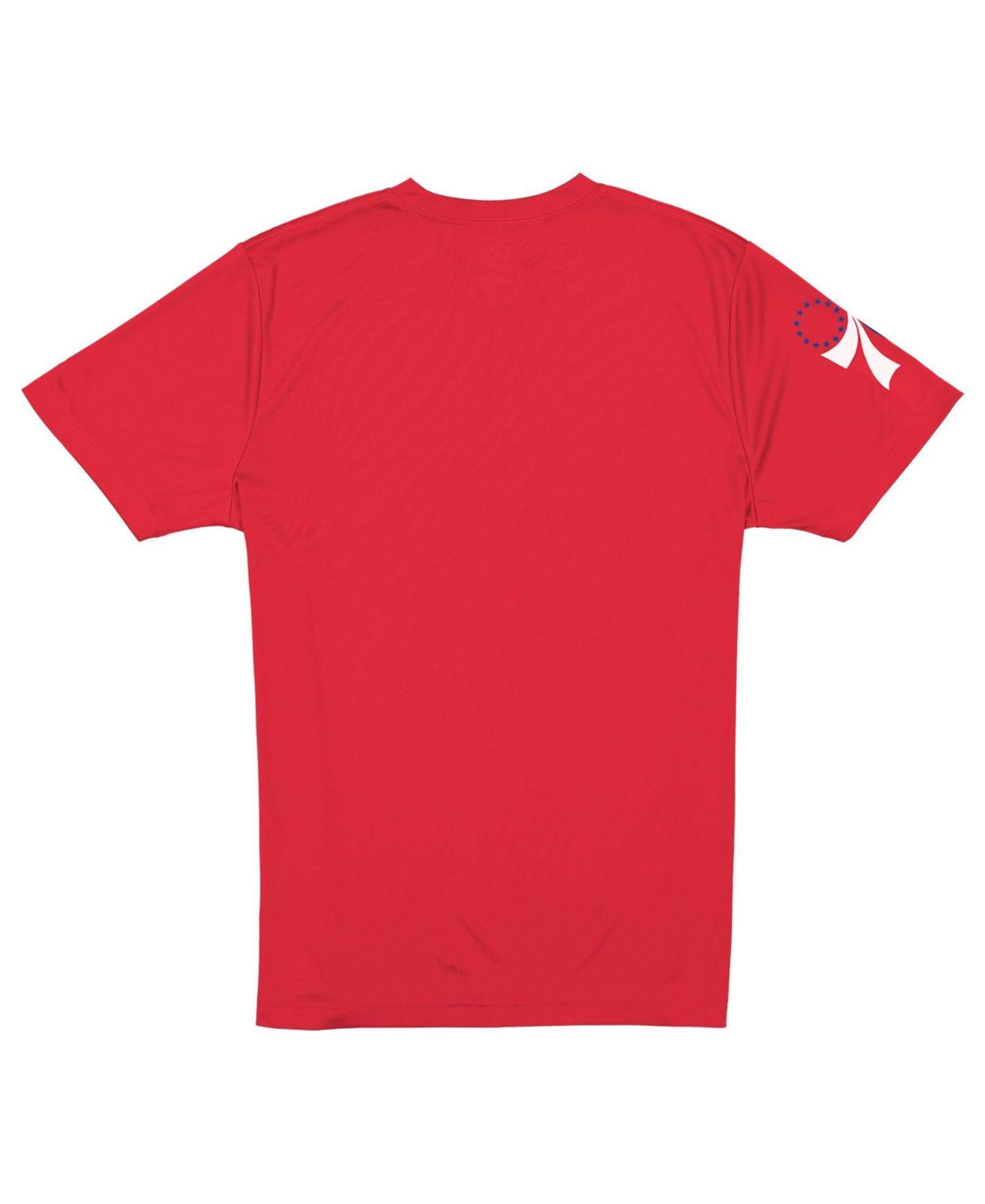 Мужская футболка New Era LeBron James Red Philadelphia 76ers — фото 3