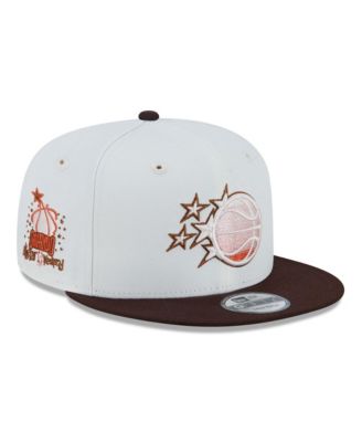 Men's White Orlando Magic Pumpkin Spice 9FIFTY Snapback Hat