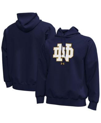 Men's Navy Notre Dame Fighting Irish Core Icon Fleece Pullover Hoodie