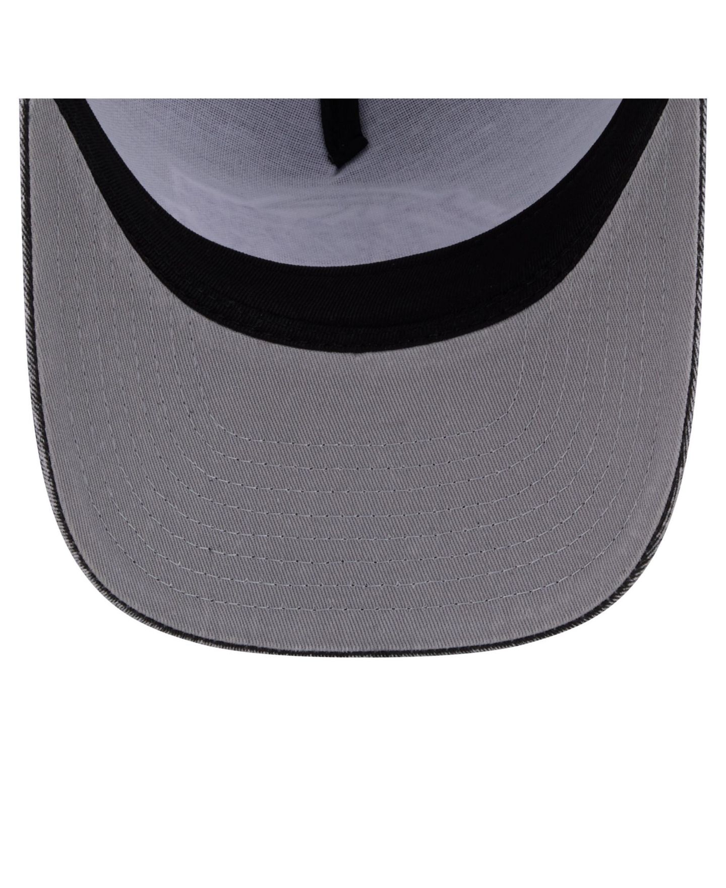 Мужская кепка New Era Black/White Los Angeles Lakers Washed Meshback 9FIFTY Adjustable Hat — фото 5