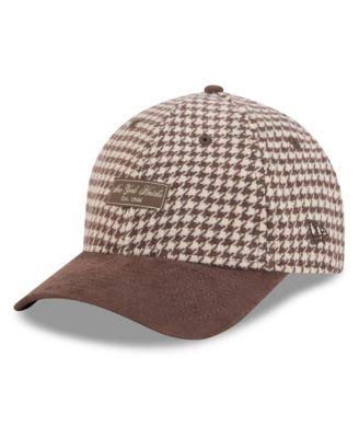 Women's Light Brown New York Knicks Faux Wool 9FORTY A-Frame M-Crown Adjustable Hat
