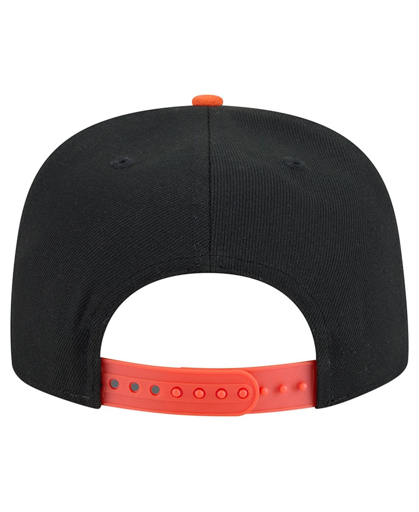 Мужская кепка New Era Black/Orange San Francisco Giants Chenille Gradient A-Frame 9FIFTY Snapback Hat — фото 4