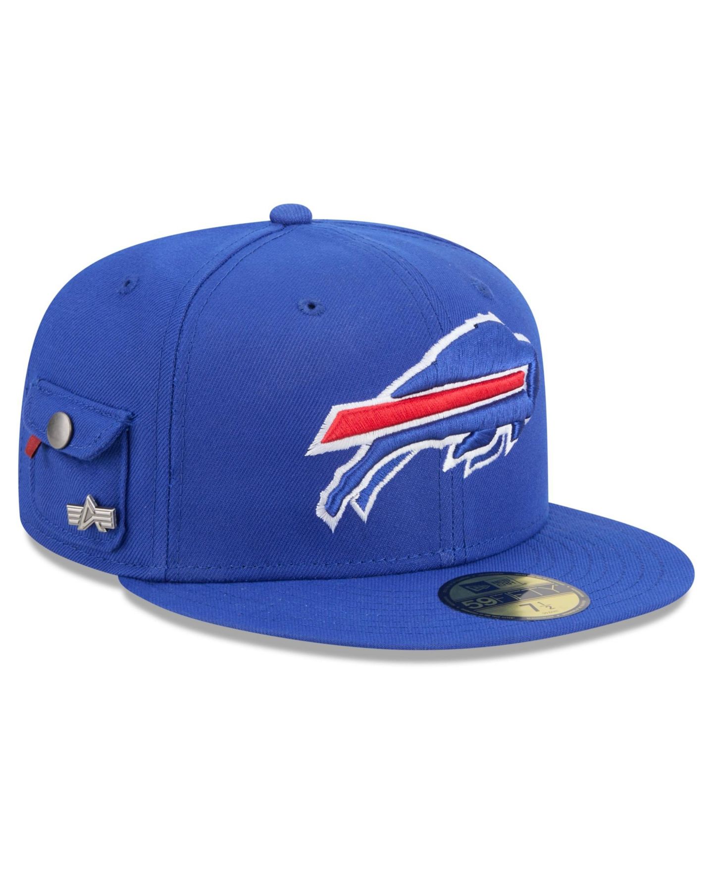 Мужская кепка New Era X Alpha Industries Royal Buffalo Bills 59FIFTY Fitted Hat — фото 3
