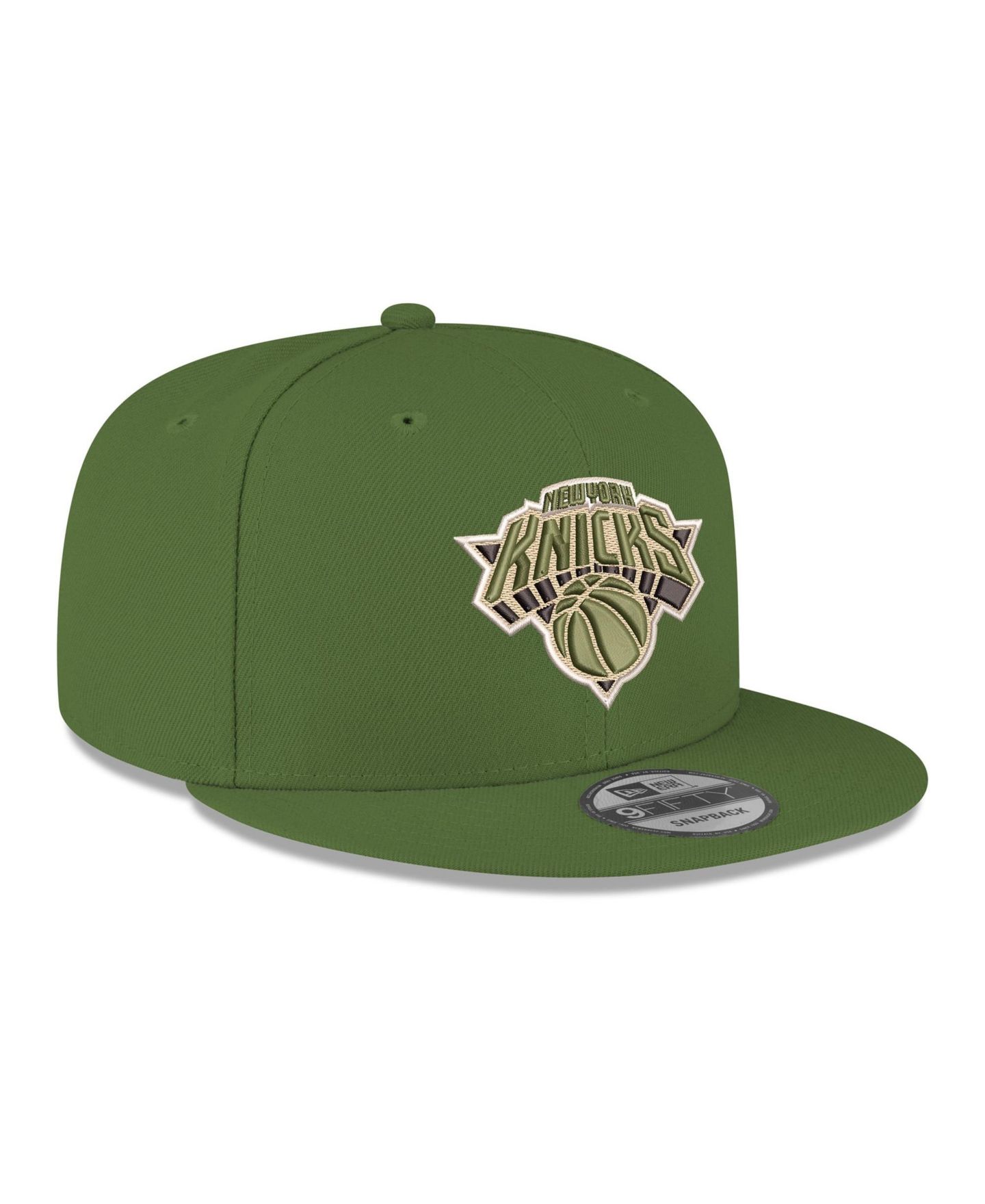 Детская кепка New Era Green New York Knicks 9FIFTY Snapback Hat — фото 3