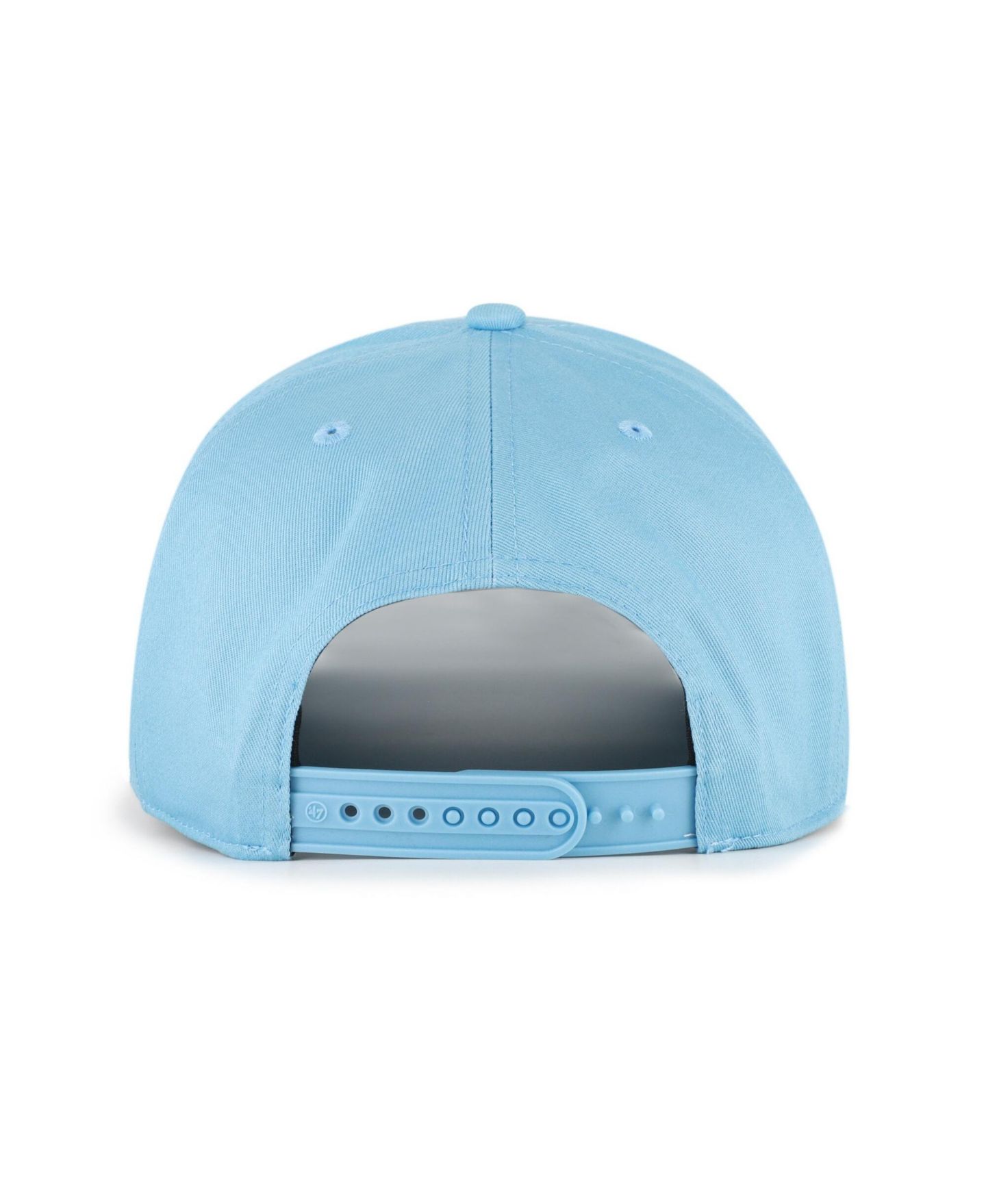 Мужские головные уборы '47 Brand Carolina Blue North Carolina Tar Heels Script Fade Hitch Adjustable Hat — фото 3