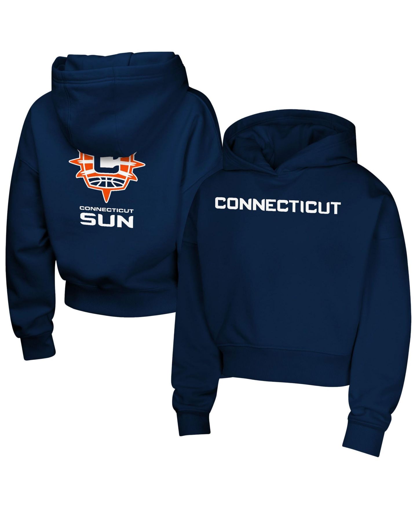 Худи Outerstuff Navy Connecticut Sun Closer Pullover для девочек — фото 1