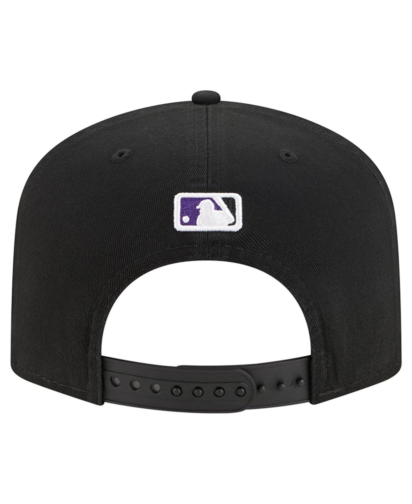 Мужская кепка New Era Black Colorado Rockies Team 19TWENTY Adjustable Hat — фото 5