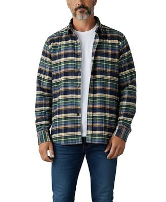 Men's Organic Flannel Button Down Shirt