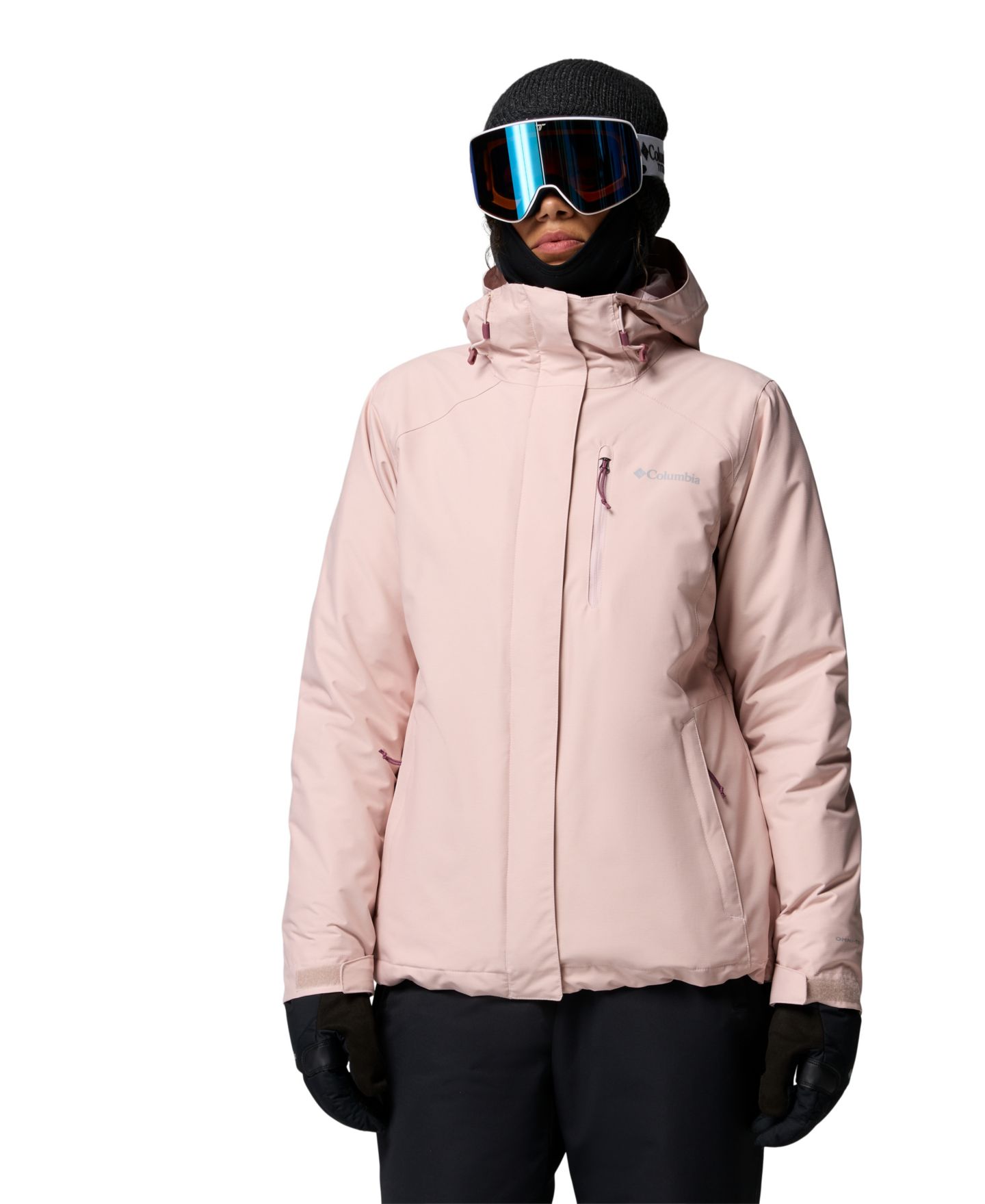 Женская куртка Columbia Whirlibird V Interch 3-in-1 Waterproof, цвет: Чёрный — фото 34