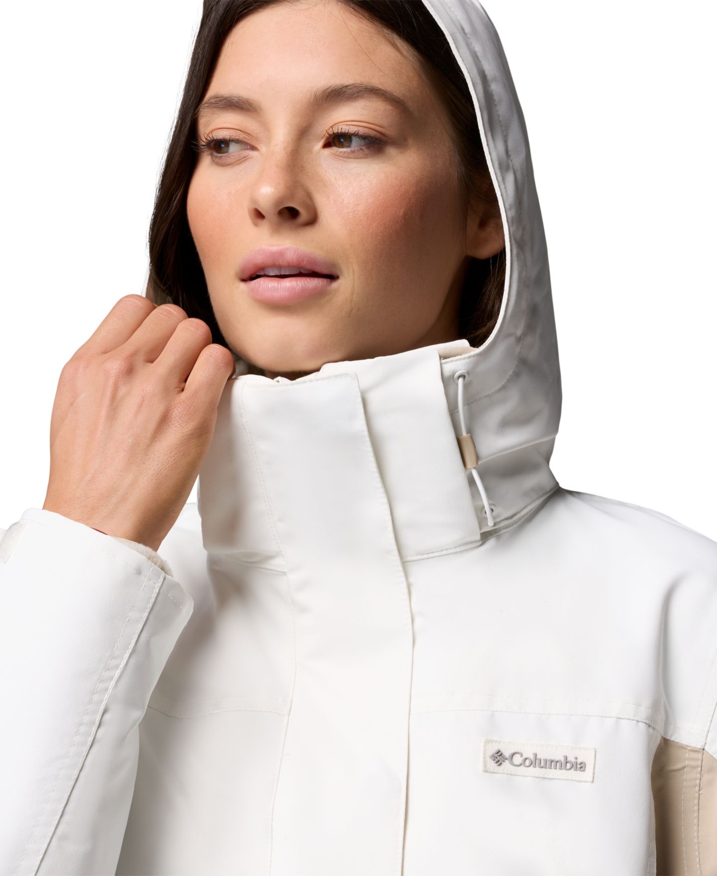 Женская куртка Columbia Bugaboo IV 3-in-1 Hooded Short, цвет: Чёрный — фото 25