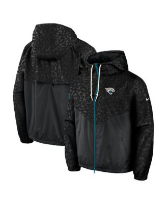 Men's Black/Teal Jacksonville Jaguars 2026 Rivalries Collection Windrunner Full-Zip Jacket