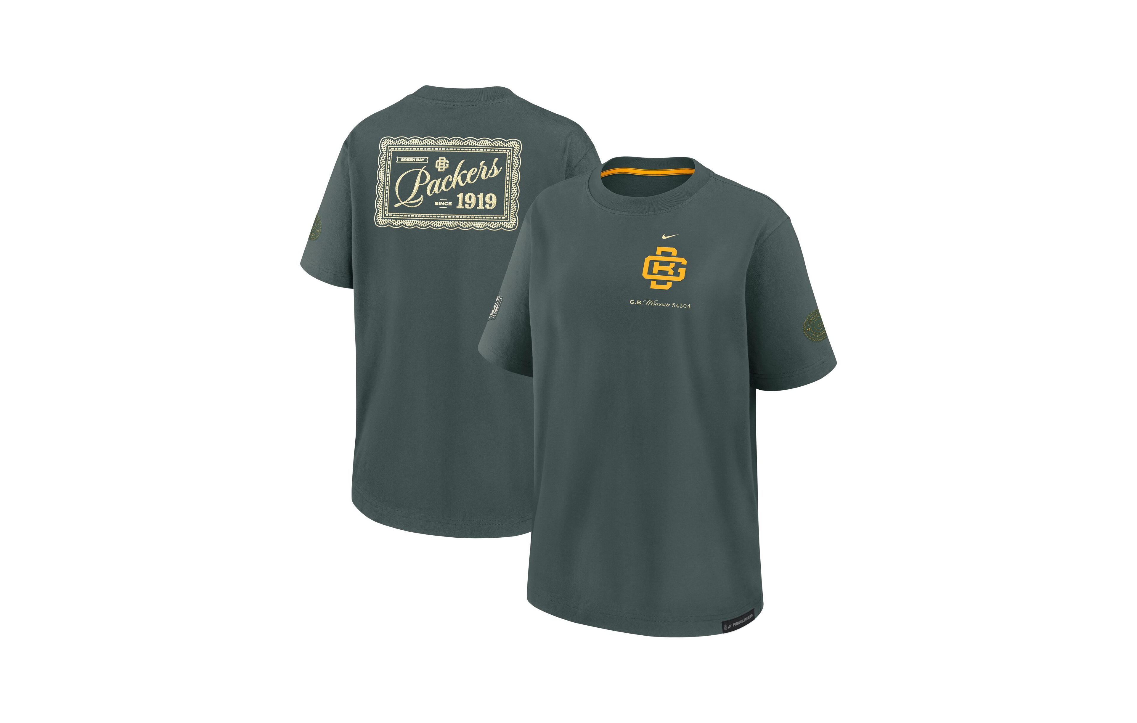 Nike Men's Green Bay Packers 2026 Rivalries Collection Boyfriend T-Shirt
