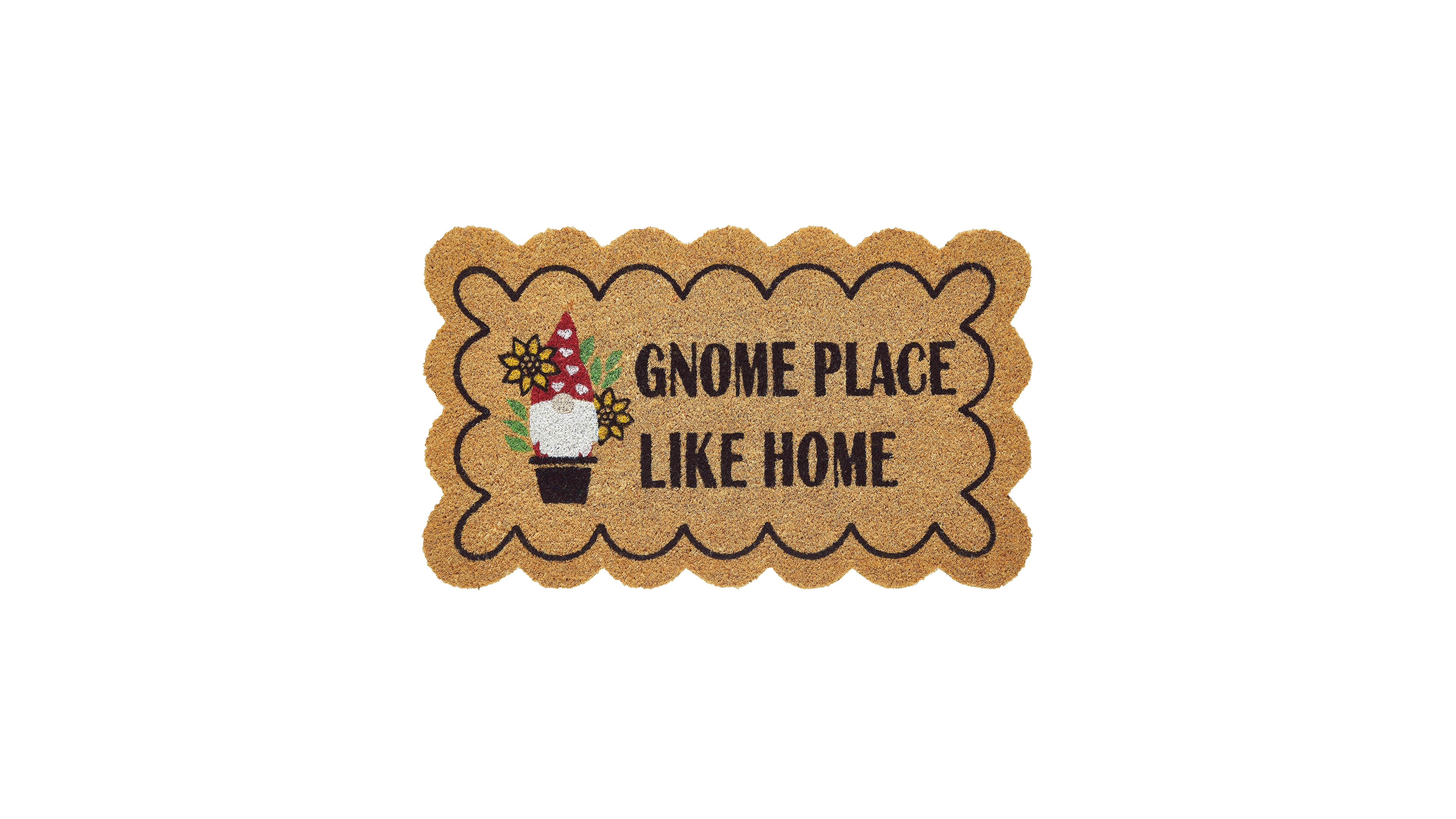 Vcny Home Gnome Outdoor Coir Doormat, 18" x 30"