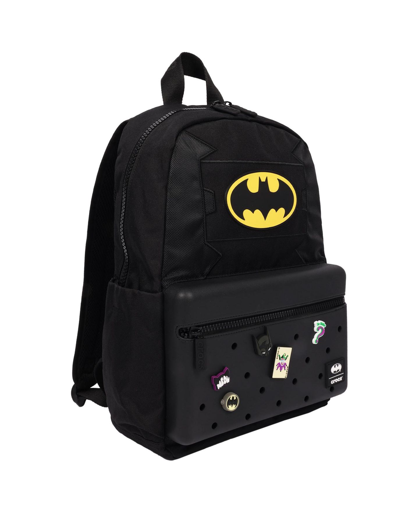 Рюкзак Crocs DC Comics Batman x Officially Licensed Jibbitz Compatible Bookbag, цвет: Чёрный — фото 2