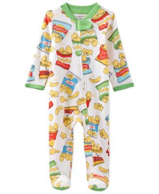 Baby Boys' and Baby Girl's Scout 2-Way Zip Footed Coveralls