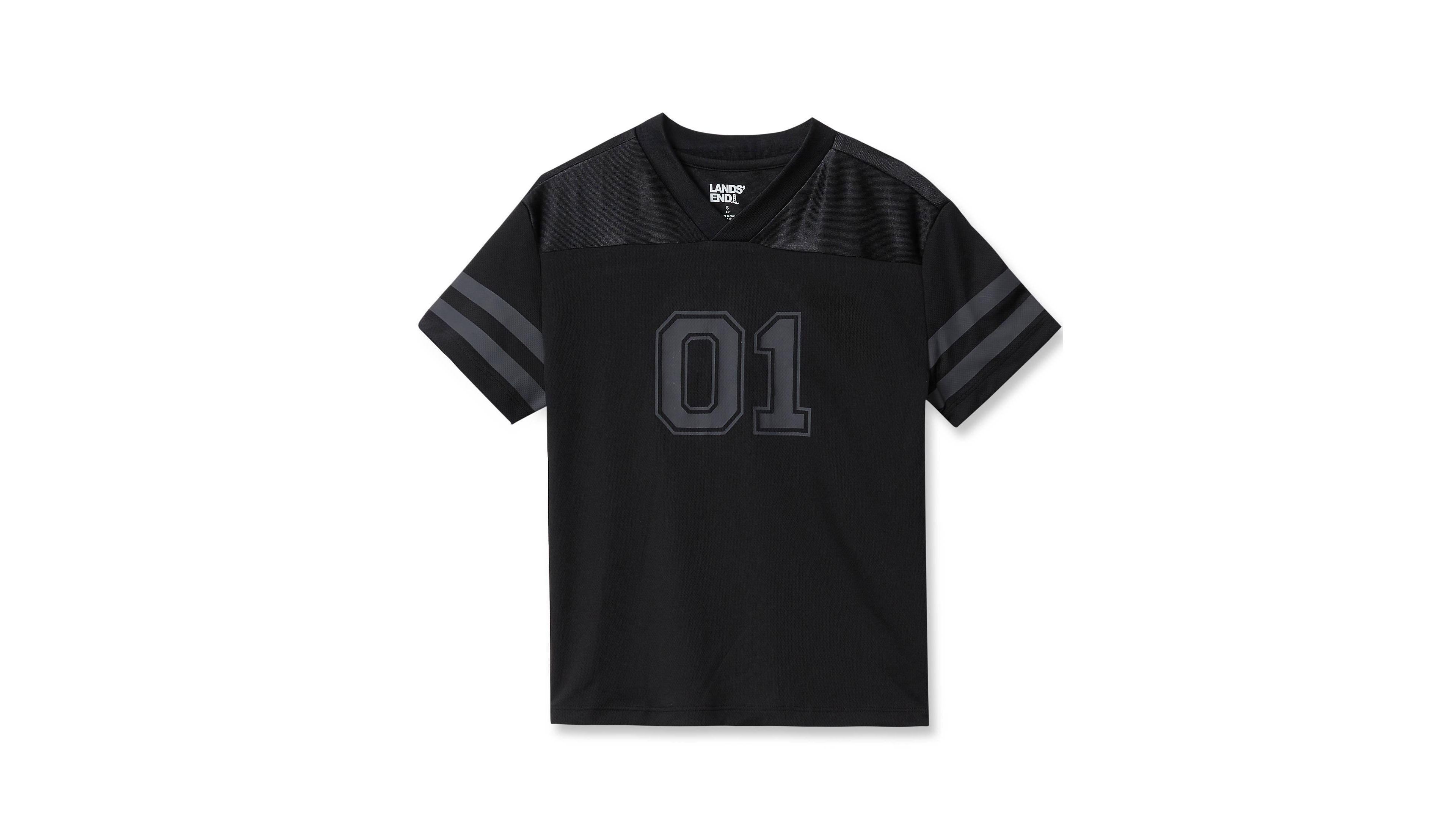 Lands' End Boys (Xxs-xxl) Active Mesh Jersey Top