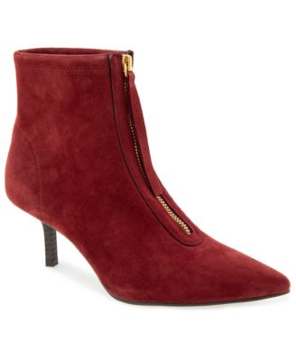 Women's Udaya Pointed Toe Zip Front Ankle Booties