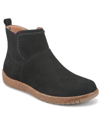 Women's Rosin Cross-Stitch Side Zip Booties