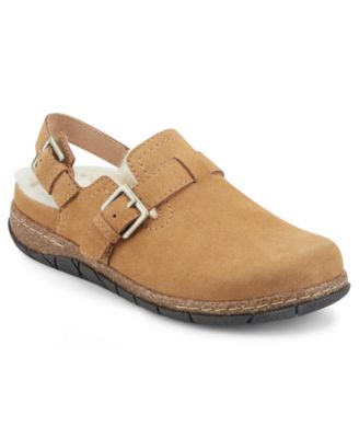 Women's Erena Double Buckle Slingback Comfort Clogs