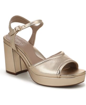 Women's Petra Strappy Block Heel Square Toe Sandals