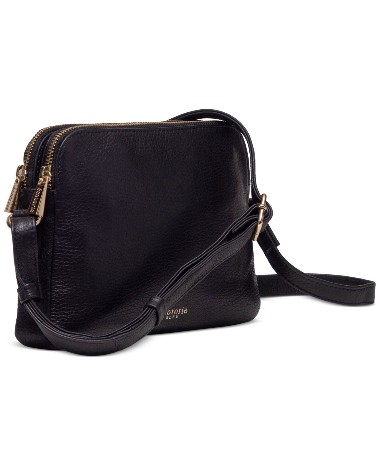 Женская сумка Ecotorie Millington Leather Crossbody, цвет: Чёрный — фото 3