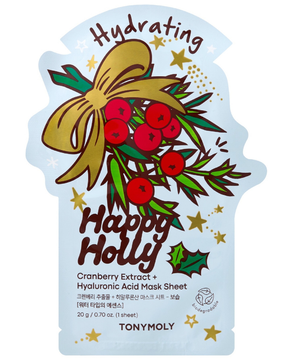 Tonymoly Happy Holly Sheet Mask, 0.7 Oz. In No Color