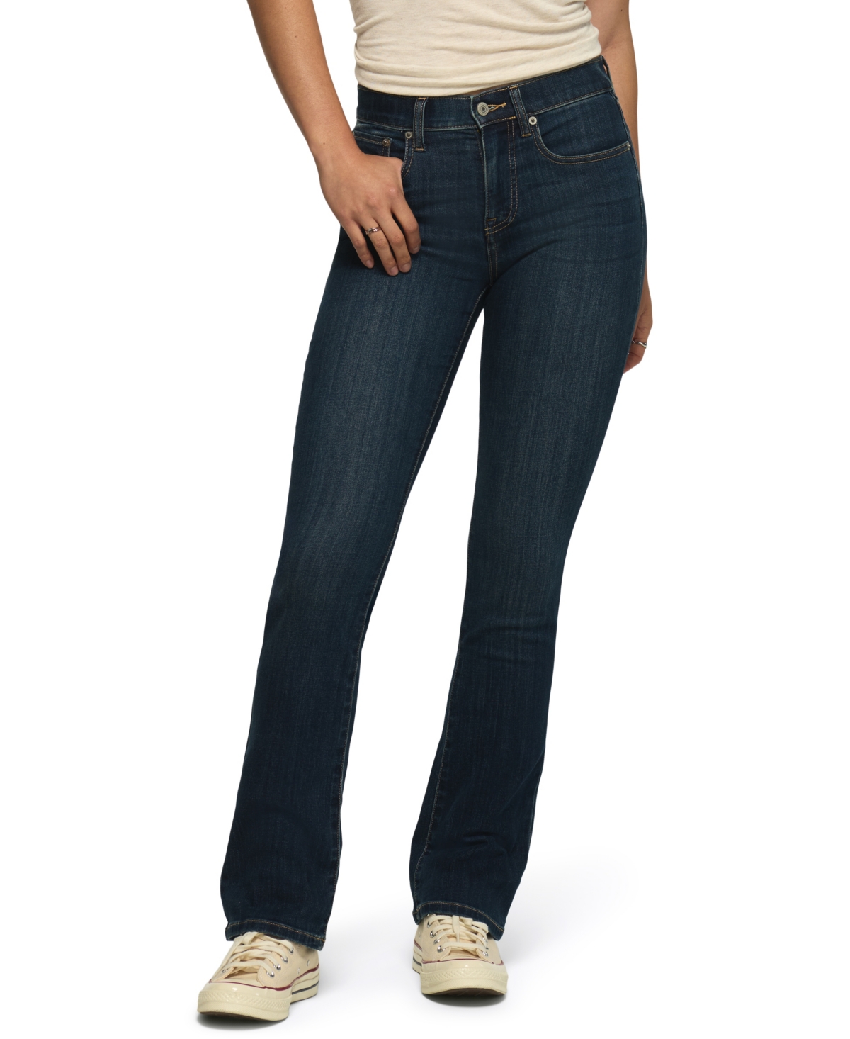 Lucky Brand Women's Stevie High-Rise Bootcut Stretch-Denim Jeans