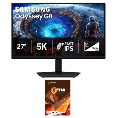 Odyssey G8 G80HF 27" IPS 5K 180Hz G-Sync Compatible Gaming Monitor