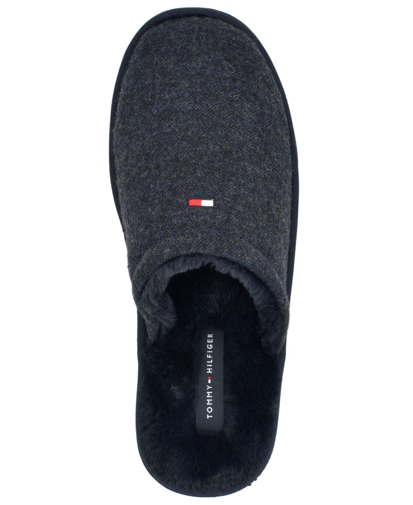 Мужские тапочки Tommy Hilfiger Radden Slippers, цвет: Тёмный синий — фото 4