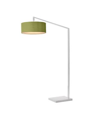 Stretch 75"H 1-Light Chairside Arc Lamp, Avocado Dimmable, for Living Room or Bedroom
